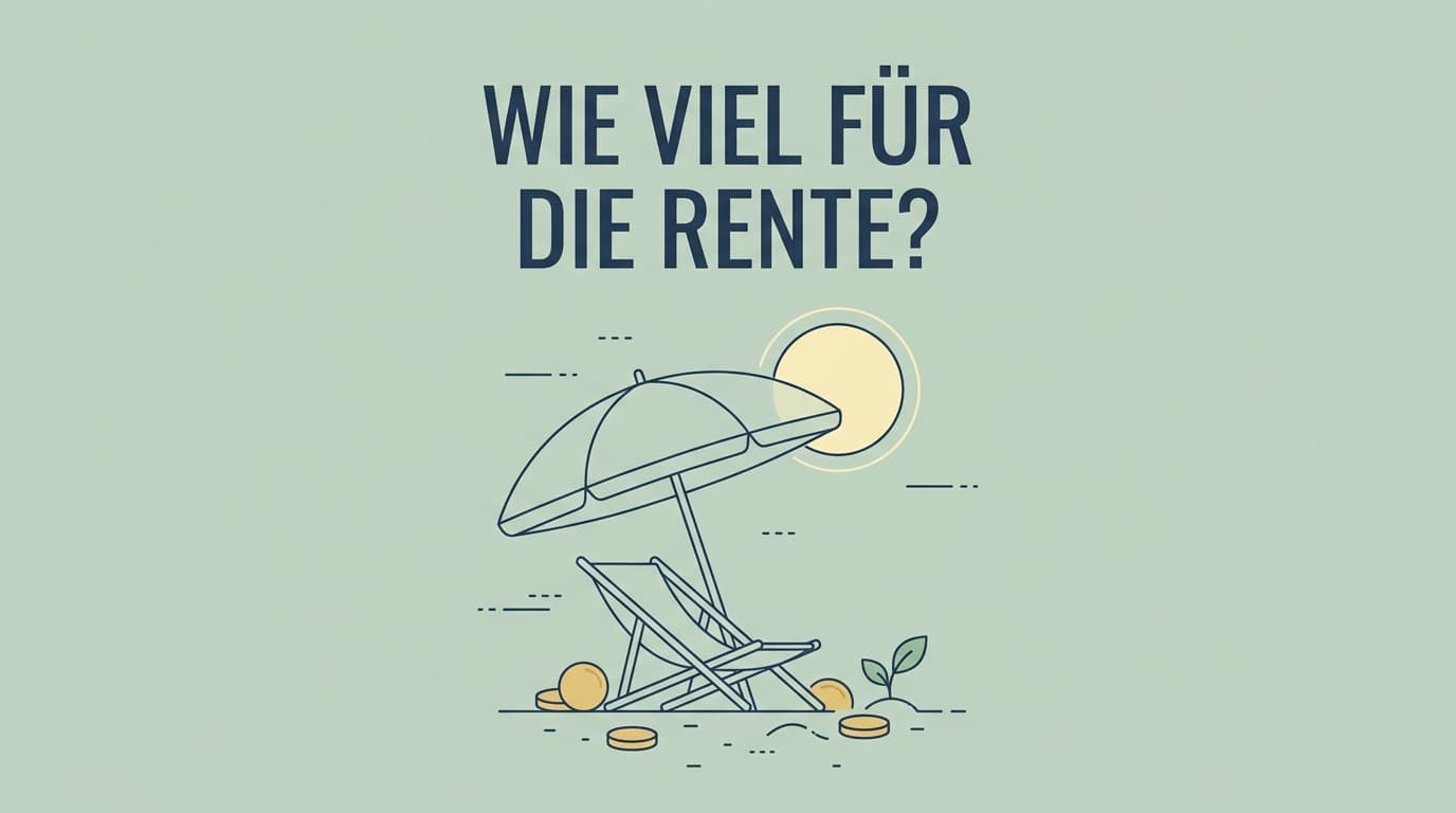 Wie viel Geld brauche ich für die Rente?